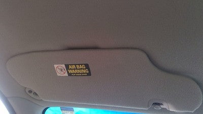 1998 Mercury Sable Driver Left Sun Visor Oem Gray N2