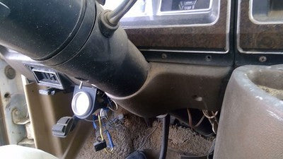1979 Ford Van E250 Lower Dash Under Column Knee Bolster Trim Panel Oem Brown