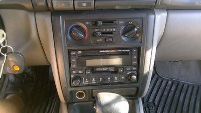 1998-2002 Subaru Forester Trim Bezel Around Radio Surround Dash Panel Oem Gray
