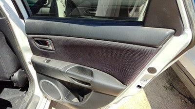 07-09 3 Passenger Right Rear Inside Door Trim Panel With Switches Back Black Br6