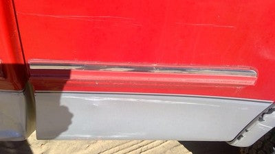 1998 Ford F150 Driver Left Rear Moulding On Quarter Panel Oem Red