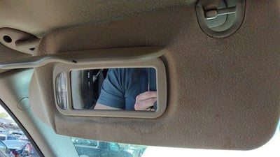 2004-2007 Chrysler Town & Country Driver Left Sun Visor Oem Gray Sld5 1Ar60bd1ab
