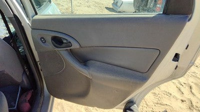 00-03 Ford Focus Passenger Right Rear Inside Door Trim Panel Only Oem Back Gray