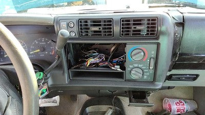 1995-1997 S10 Blazer Trim Bezel Around Speedometer Oem Dash Surround Panel Gray