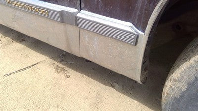 93 Cadillac Fleetwood Passenger Right Rear Moulding From Fender Oem Trim Chrome