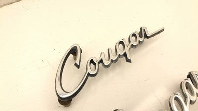 1970 Mercury Cougar Left And Right Badge Oem Quarter Emblem Cougar