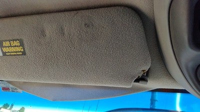 1997 Ford Expedition Driver Left Sun Visor Oem Gray F2