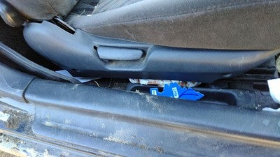 1998 Honda Civic Passenger Right Side Seat Trim Panel Oem Gray Coupe