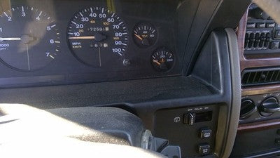 1994-1995 Jeep Grand Cherokee Trim Bezel Around Speedometer Dash Surround Panel