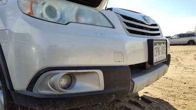 2010-2012 Subaru Legacy Outback Front Bumper Cover Assembly Oem 7J Satin White