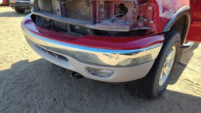 1999-2004 Ford F150 Front Bumper Assembly With Brackets Oem 4X4 Red Chrome