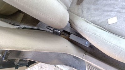 1993 Saturn Sw2 Passenger Right Front Seat Belt Retractor Oem Waist Tan