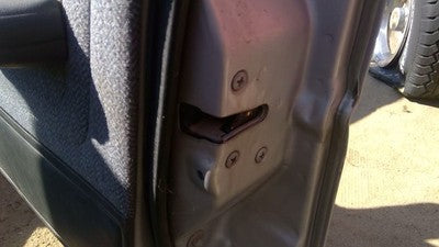 1990 Corolla Station Wagon Passenger Right Front Door Latch With Rods/Cables