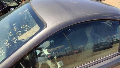 2003 Ford Mustang Driver Left Rear Moulding On A Pillar Oem Shadow Gray Cx