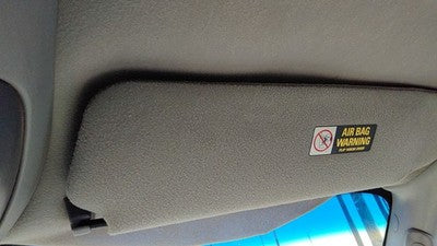 1997 Ford Expedition Passenger Right Sun Visor Oem Gray F2