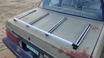 1985 Pontiac 6000 Rear Luggage Rack Oem Trunk Package Deck Chrome