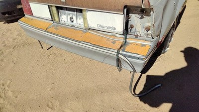 1982-1987 Oldsmobile Firenza Rear Bumper Cover Assembly Oem Back Silver 22520554