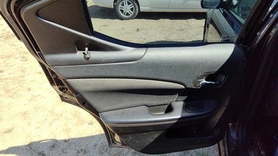 2011-14 Avenger Driver Left Rear Door Trim Panel With Switches Back Black C7x9