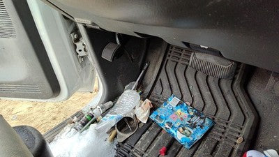 2010 Ford Ranger Driver Left Lower Kick Trim Panel Oem Gray
