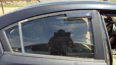 2004-2009 Mazda 3 Passenger Right Rear Side Window Door Glass Oem Back Ban672511