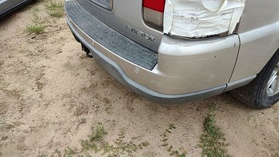 2003-2005 Lincoln Aviator Rear Bumper Cover Assembly Oem Back Silver Jp