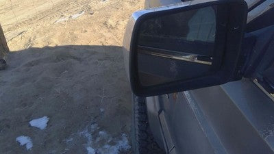 1984-1994 Jeep Cherokee Driver Left Side Mirror Door Mounted Oem 55002891