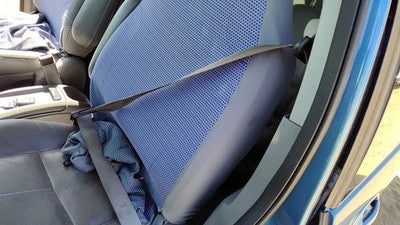2001-03 Ford Windstar Driver Left Front Seat Belt Retractor Oem Shoulder Gray 22