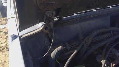 1984-1998 Jeep Cherokee Gray Passenger Right Hood Hinge Assembly Oem 55235724Ad