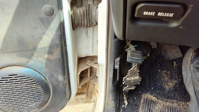 1999 S10 Pickup Driver Left Lower Kick Trim Panel Oem Gray 12D