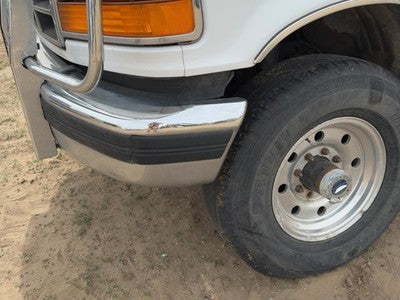 1993-1997 Ford F250 Front Bumper With Brackets Assembly Oem Ftf250