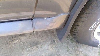 1993 Ford Explorer Passenger Right Moulding From Fender Oem Trim Strip Silver