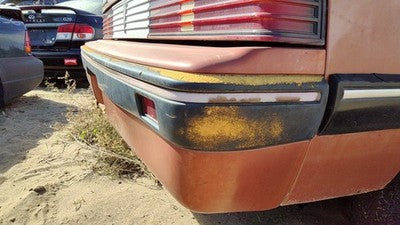 1985-1987 Pontiac Sunbird Rear Bumper Cover Assembly Oem Back Brown 10026826