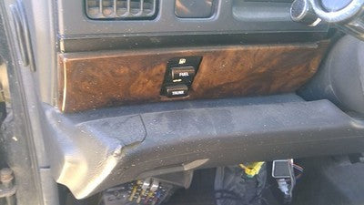 1991-1993 Buick Park Ave Driver Left Dash Trim Oem Woodgrain Panel 25629620