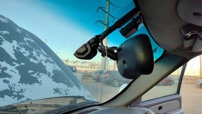 2001 Chevy Suburban Inside Rear View Mirror Oem Windshield Mounted