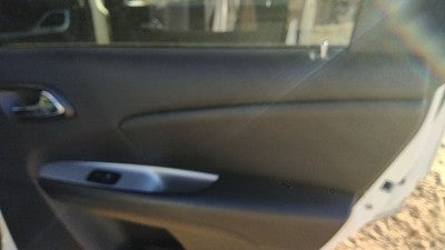 12-19 Journey Passenger Right Rear Inside Door Trim Panel Only Back Black X9