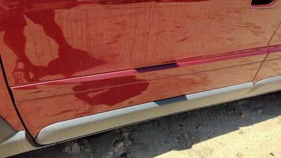 Volvo V70 Xc Driver Left Front Moulding From Door Oem Trim Strip Red 445