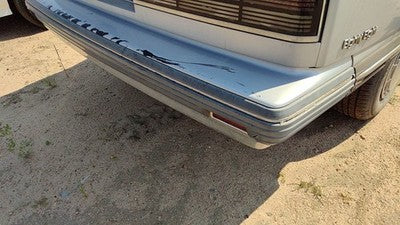 1990-1991 Olds 88 Rear Bumper Cover Assembly Oem Back Gray 25556243
