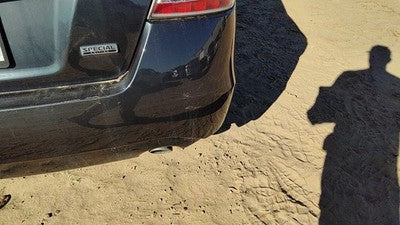 13-15 Nissan Altima Rear Bumper Cover Assembly Oem Back Storm Gray Rbd