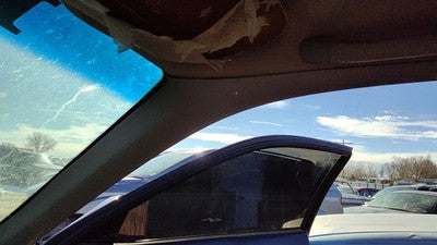 1998 Honda Civic Passenger Right A Pillar Trim Windshield Post Panel Gray Coupe