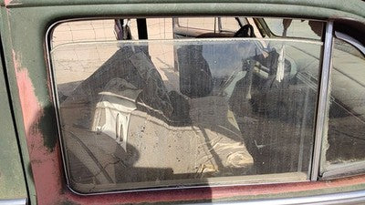 1953 Chevy Bel Air 150 Sedan Passenger Right Front Side Window Door Glass Oem