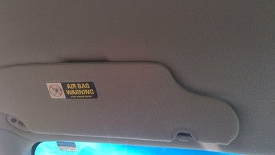 1998 Mercury Sable Driver Left Sun Visor Oem Gray N2