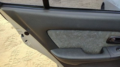 01-03 Hyundai Elantra Driver Left Rear Inside Door Trim Panel Only Oem Back Gray
