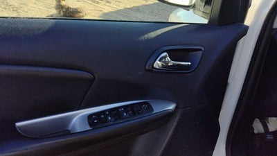 12-18 Dodge Journey Driver Left Front Inside Door Trim Panel Only Oem Black X9