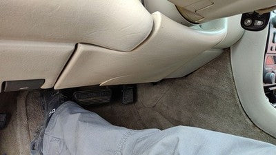 96-02 Eldorado Lower Dash Under Column Knee Bolster Trim Panel Shale 155