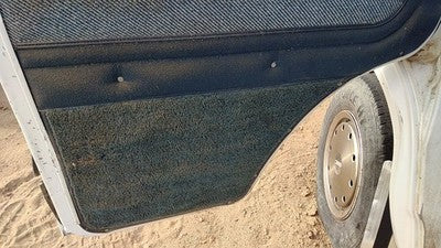 1995 Gmc Van 3500 Driver Left Front Door Trim Panel With Master Switch Blue