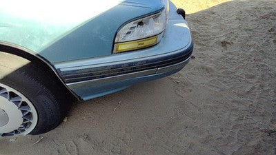 1992-1996 Buick Lesabre Front Bumper Cover Assembly Oem Blue 12535485