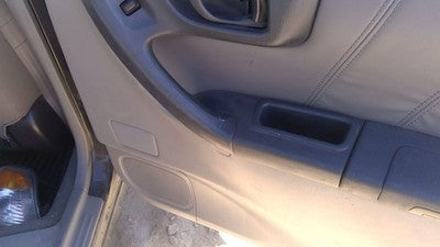 01-02 Subaru Forester Passenger Right Rear Inside Door Trim Panel Only Back Gray
