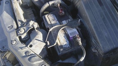 04-08 Acura Tsx Complete Battery Box Mount Tray With Hold Down Oem 2.4L