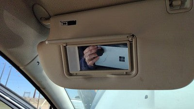 2013-2018 Ford Focus Driver Left Sun Visor Oem F1Ez5804105Ba