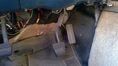 1989 Chevy G20 Van Complete Brake And Gas Pedal Assembly Oem